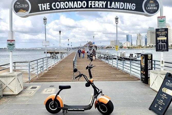 1 Hour GPS Guided Scooter Tour: Harbor/Gaslamp Quarter - Downtown San Diego: Seeing the Core Without the Parking Stress