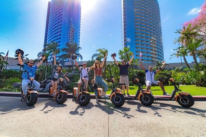 1 Hour GPS Guided Scooter Tour: Harbor/Gaslamp Quarter - Old Town to the USS Midway: Where the Stories Shift to the Sea
