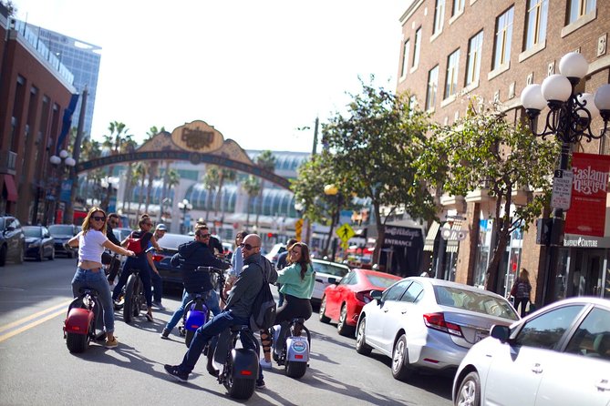 1Hr GPS Self Guided Scooter Tour: Harbor/Gaslamp Quarter - Balboa Park and the Zoo pass-by: a taste, not a full visit