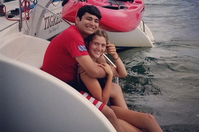 2.5-Hour Small-Group Catamaran Sailing Adventure with Drinks - The on-board vibe: drinks, blankets, and real comfort