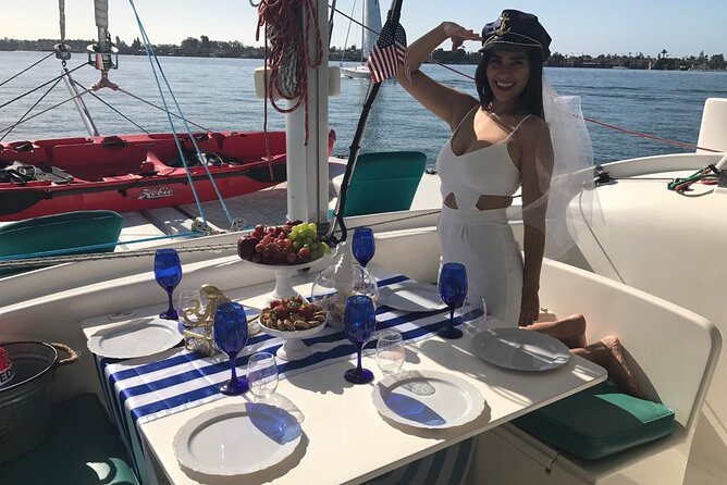 2.5-Hour Small-Group Catamaran Sunset Sail with Drinks - The motor-off promise, and why it changes the whole vibe