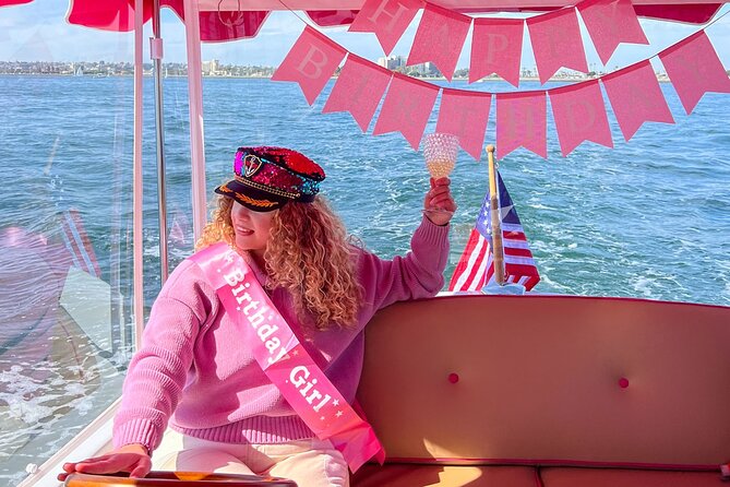 2-Hour Private Pink Bachelorette Boat Cruise in San Diego Bay - Key highlights to know before you go