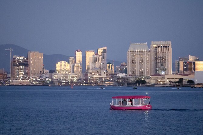 2-Hour Private Pink Bachelorette Boat Cruise in San Diego Bay - Price and value for a group of up to 9