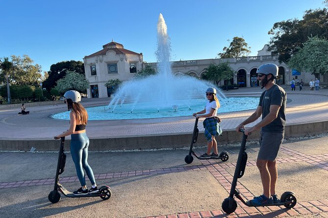 Balboa Park Electric Scooter Tour with Pictures - How the ride works: safety first, then cruising