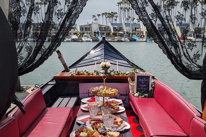 Beautiful Luxury Picnic on a Docked Gondola Boat in Coronado - Key highlights worth knowing