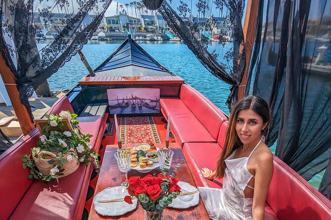 Beautiful Luxury Picnic on a Docked Gondola Boat in Coronado - Arriving at Coronado Cays: your picnic starts at the dock