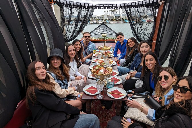 Beautiful Luxury Picnic on a Docked Gondola Boat in Coronado - The picnic setup details that actually make a difference