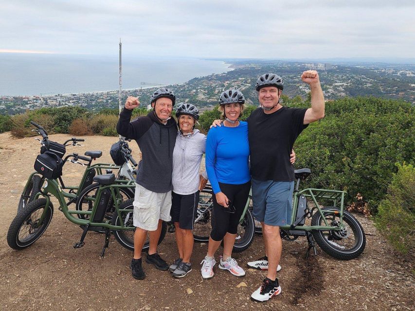 Cali Dreaming Electric Bike Tour of La Jolla & Pacific Beach - The first stop: La Jolla Cove and the sea-lion scene