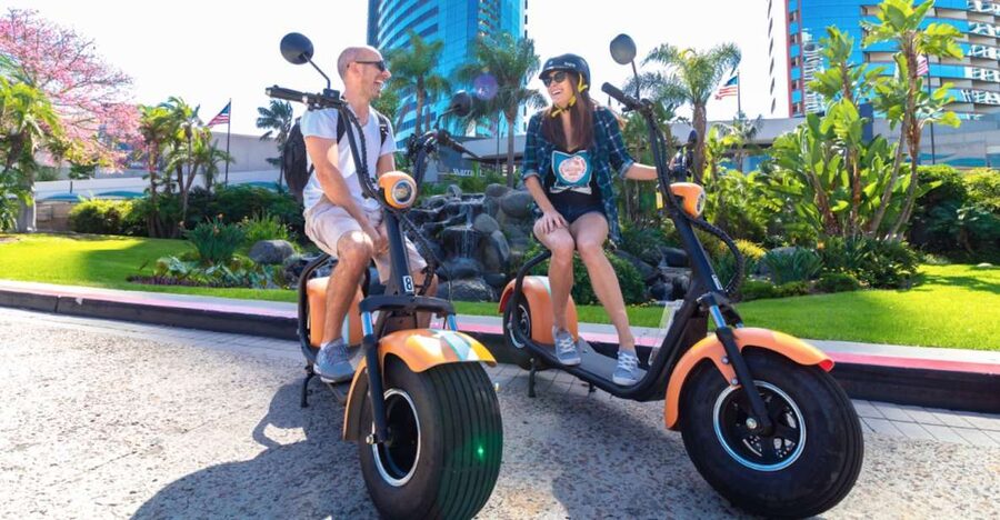 Coronado: GPS-Guided Scooter Tour & Round-Trip Ferry - Getting Started at Drivewize LLC in San Diego’s Little Italy