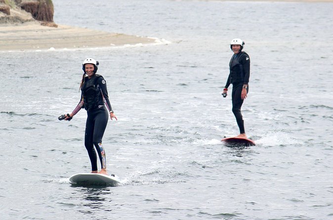 eFoil Experience & Video Package. 2-Hours LIFT5 / LIFTX Session - Leisure Lagoon first: building skills where you can breathe