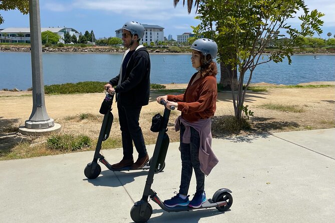 Electric Scooter Waterfront Tour with Pictures - Getting Started at Liberty Station: Scooters, Safety, and Military-Story Context