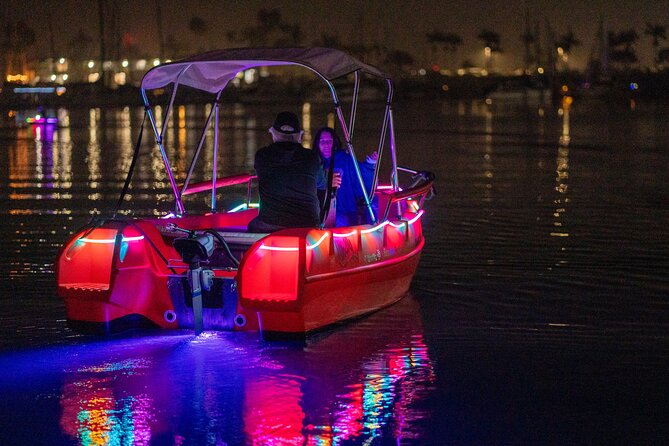 Glow Electric Boat night date experience in San Diego Bay - San Diego Bay After Dark: The Real Reason This Works