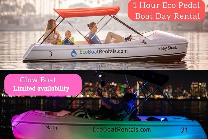 Glow Nightime Pedal Boat Rental in San Diego Bay - Key things I’d bet you’ll care about