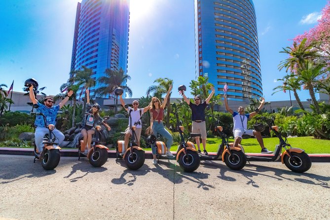 GPS Guided Coronado Electric Scooter Tour - 45 Minutes on Coronado Island: Follow the GPS to the Hotel Del Coronado Area