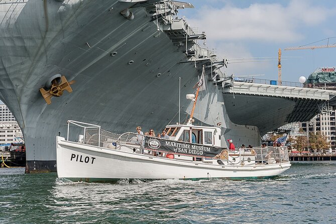 Historic Bay Cruise Aboard 1914 Pilot boat with General Admission - Buoy 22 to Coronado: How the Route Builds Better Sightlines