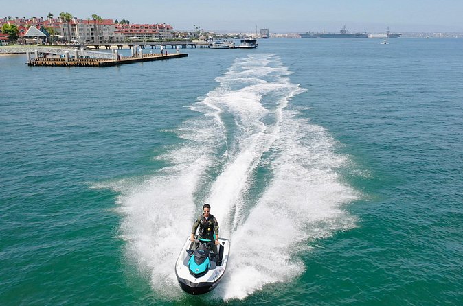 Jet Ski Rental Adventure in San Diego Bay - Where you’ll feel the fun: riding time plus big-water views