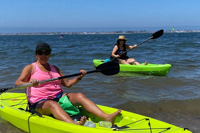 Kayak on the San Diego Bay - Entering the Kayak: Lesson, Life Vest, and Confidence