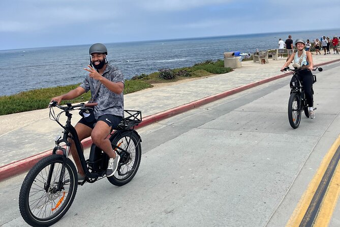 La Jolla's Best Coastal Electric Bike Tour - Biking through La Jolla Shores the whole way (so you don’t just stop)