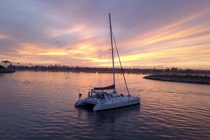 Luxury Catamaran Sailing Charter of San Diego - Mission Bay departure: the easy part that sets the mood