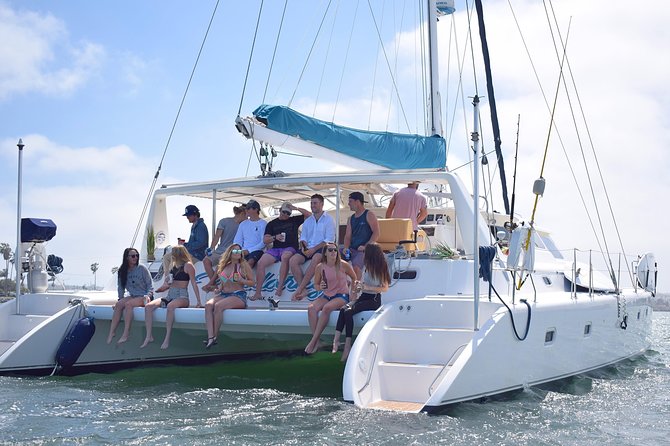 Luxury Catamaran Sailing Charter of San Diego - Crew service on a private charter: friendly, attentive, and practical