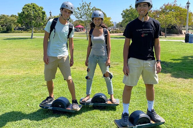 Onewheel Electric Hoverboard Lesson and Bay Ride - The bay ride: Liberty Station paths with less pedestrian pressure