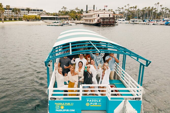 Paddle Pub San Diego Party Cruise: Drinks & Dancing for up to 26 - Getting started at 1590 Quivira Rd: how to set yourself up