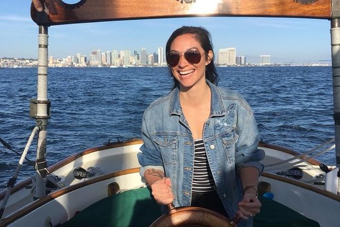 San Diego Bay Sail Aboard a Vintage Yacht Beer and Wine Included - The Coronado Bridge and that skyline glow