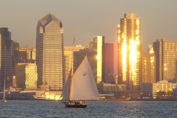 San Diego Bay Sail Aboard a Vintage Yacht Beer and Wine Included - Aircraft carriers and NAS North Island: big military views from a small deck