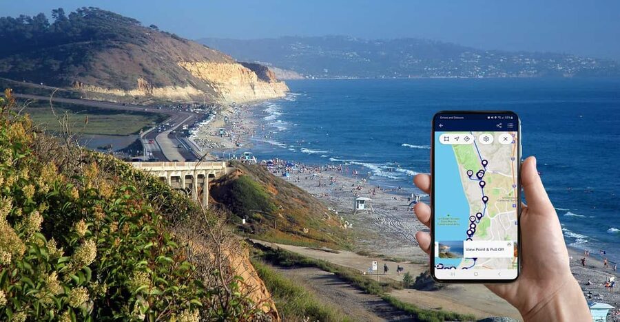 San Diego: Beaches & Bluffs Self-Guided Driving Tour - Key Points at a Glance