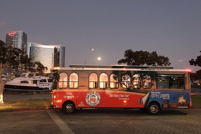 San Diego City Lights Night Tour - Coronado Bridge: the ride where the city lights stretch out