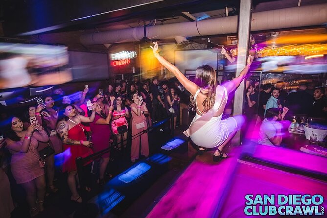 San Diego Club Crawl: Nightlife Party Tour - Mobile ticket + timing: the real logistics that affect fun
