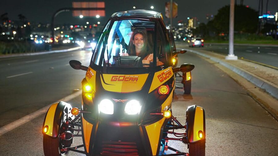 San Diego: Coronado Island Electric GoCar Night Tour - Quick logistics that matter (meeting point and time)