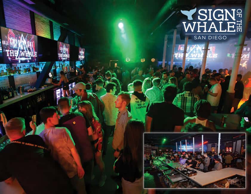 San Diego: Downtown Bar Crawl Party Pass - Cielo Rooftop (Speakeasy): Late-Night Atmosphere and Free Drink Purchase Deals