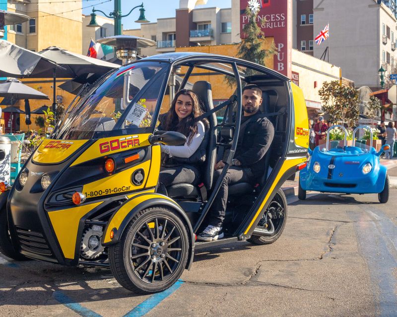 San Diego: Downtown Electric GoCar Rental - Petco Park to Bankers Hill and the Gaslamp Quarter photo time