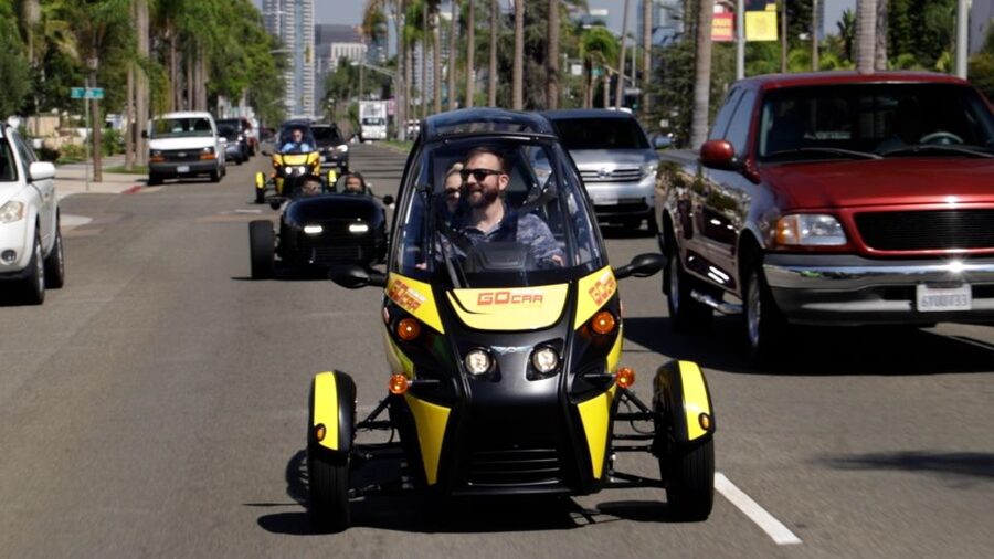 San Diego: Downtown Electric GoCar Rental - Timing, riding comfort, and return-before-dusk planning