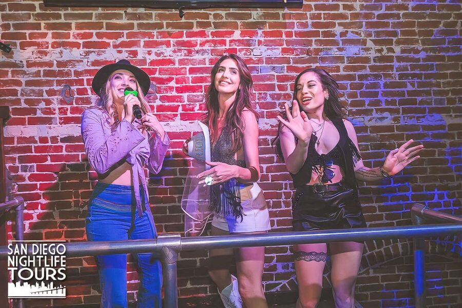 San Diego: "Drink, Ride, Sing, & Dance!" Bar Tour (4 Bars) - Stop 4 at Whiskey Girl: DJs, Spacious Dance Floors, and $6 Drinks