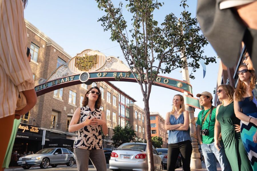 San Diego: Gaslamp Quarter Food & Drink Walking Tour - How the Tour Flows: Tastings, short history blocks, then food again