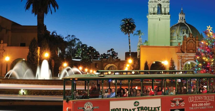 San Diego: Holiday Lights and Sights Trolley Tour - Where you start: Old Town Trolley Ticket Booth
