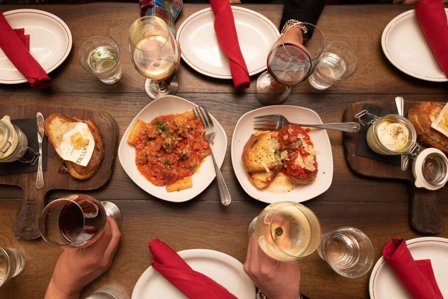 San Diego: Little Italy Wine Tasting Walking Tour - Stop Two: Guided Wine + Traditional Italian Bites