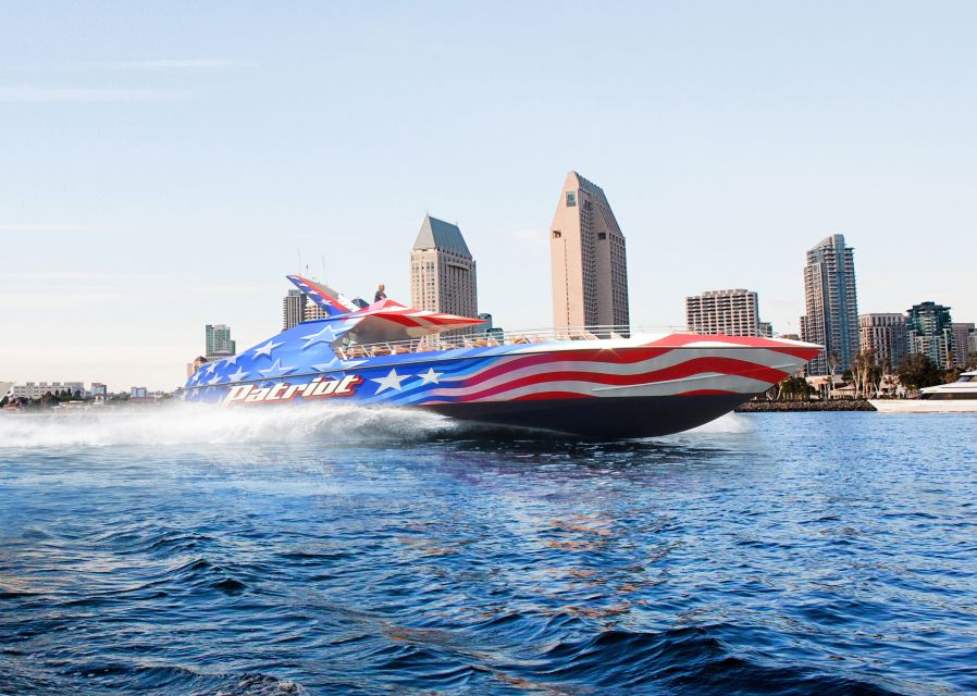San Diego: Patriot Jet Boat Thrill Ride - Getting There at 990 North Harbor Drive Without Losing Time