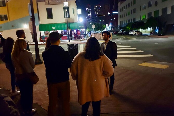 San Diego's Gaslamp Quarter Historic True Crime Tour - Stop 1: the historic haunted hotel property story