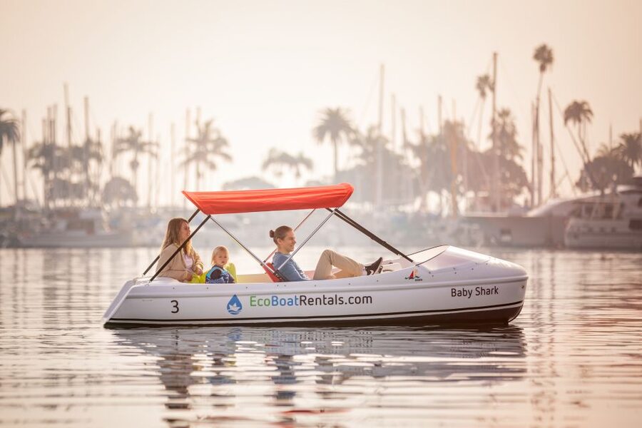 San Diego: San Diego Bay Dog-Friendly Eco Pedal Boat Rentals - How the 1-Hour Ride Really Plays Out