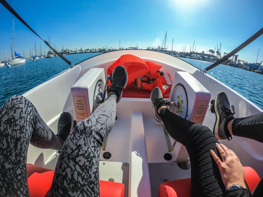 San Diego: San Diego Bay Dog-Friendly Eco Pedal Boat Rentals - Bring a Cooler: How Food and Drinks Make It Feel Like a Mini Picnic