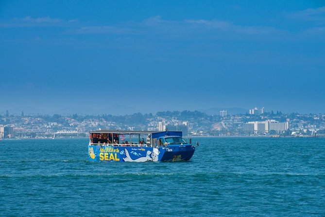 San Diego Shore Excursion: San Diego Seal Tour - Entering San Diego Bay in One Vehicle