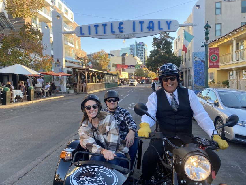 San Diego: Sidecar Wine Tasting Tour - Why a sidecar ride makes Downtown San Diego fun