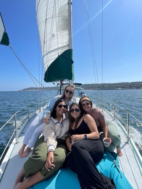 San Diego: Sunset and Day Sailing Excursion with Drinks - The route you get: Coronado Bridge and Gaslamp Quarter from the water