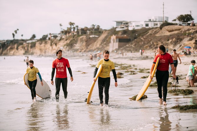 Semi-Private Surf Lesson - Meeting at 4850 Cass St: Starting Easy and Staying Organized