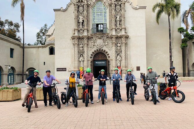 The Gaslamp E-Bike Tour - Balboa Park on an e-bike: big space, big variety, short time