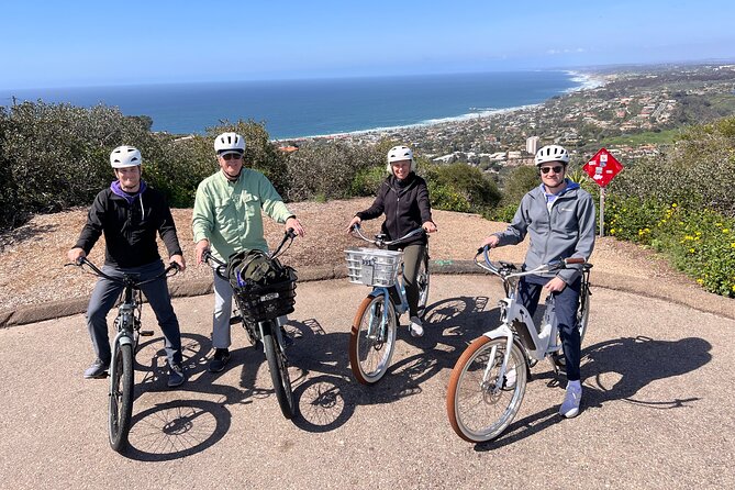 The Mount Soledad E-Bike Tour - Museum of Contemporary Art San Diego, Sea Cave, and Sunny Jim Cave