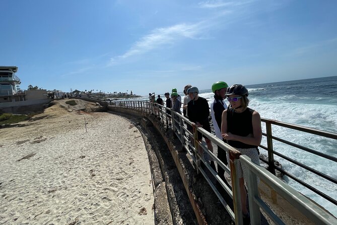 The Plunge E-Bike Tour in La Jolla - La Valencia Hotel and ocean-bluff views (the Pink Lady factor)